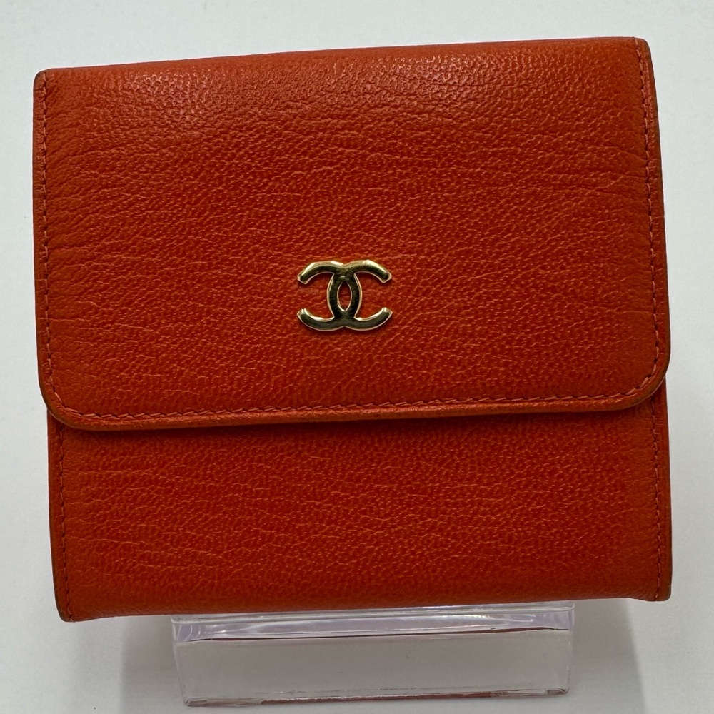 Authentic Chanel Trifold Wallet